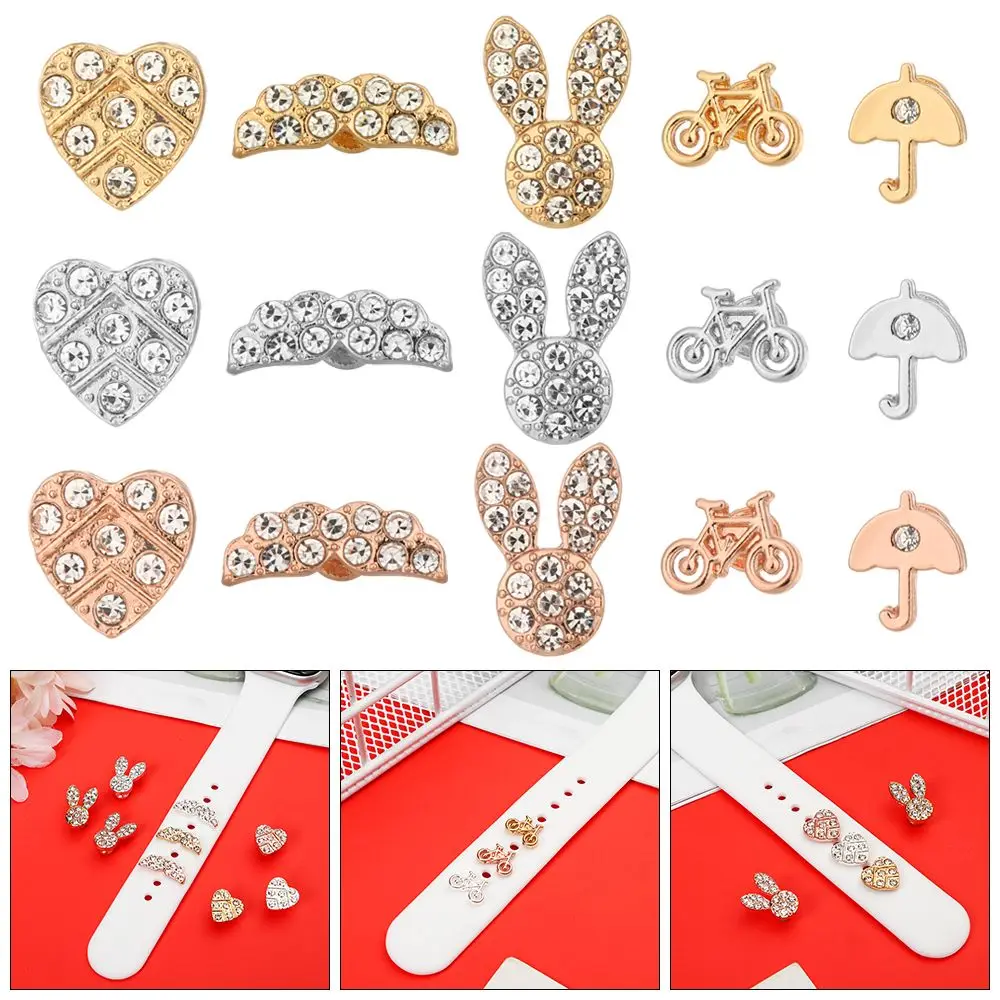Accessories Strap Decorative Ring Nails Watch Band Ornament Ring Nails For Apple Watch Band Wristbelt Charms For Apple Watch