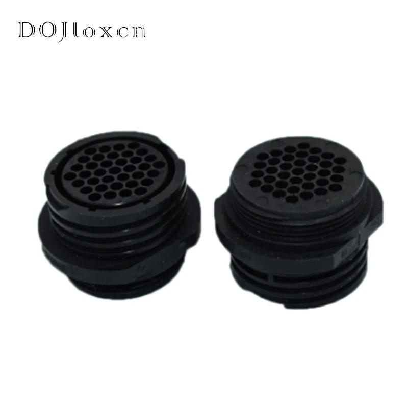 1 Set AMP TE Tyco Automobile Male Female Connector 37 Pin CPC Series Aviation Round Wiring Plug 206150-1 206306-2 With Terminal