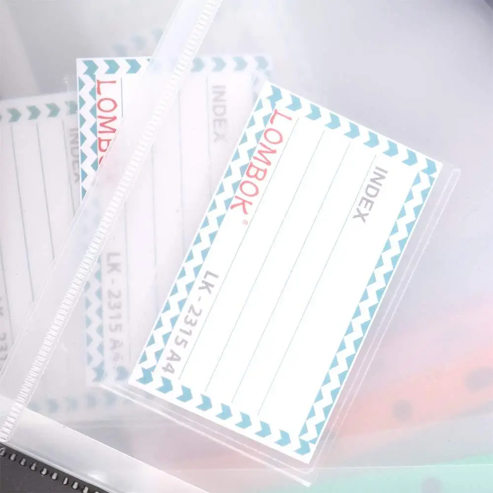 Bag With Snap Closure Storage Bag Zipper bag Transparent A4 File Folders Document Organizer Test Paper Holder Document Bag