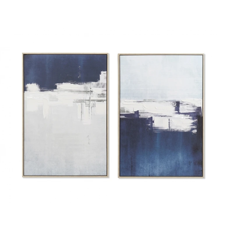 Paintings and canvases Set 2 picture canvas PS abstract 62x4x93 cm 173842