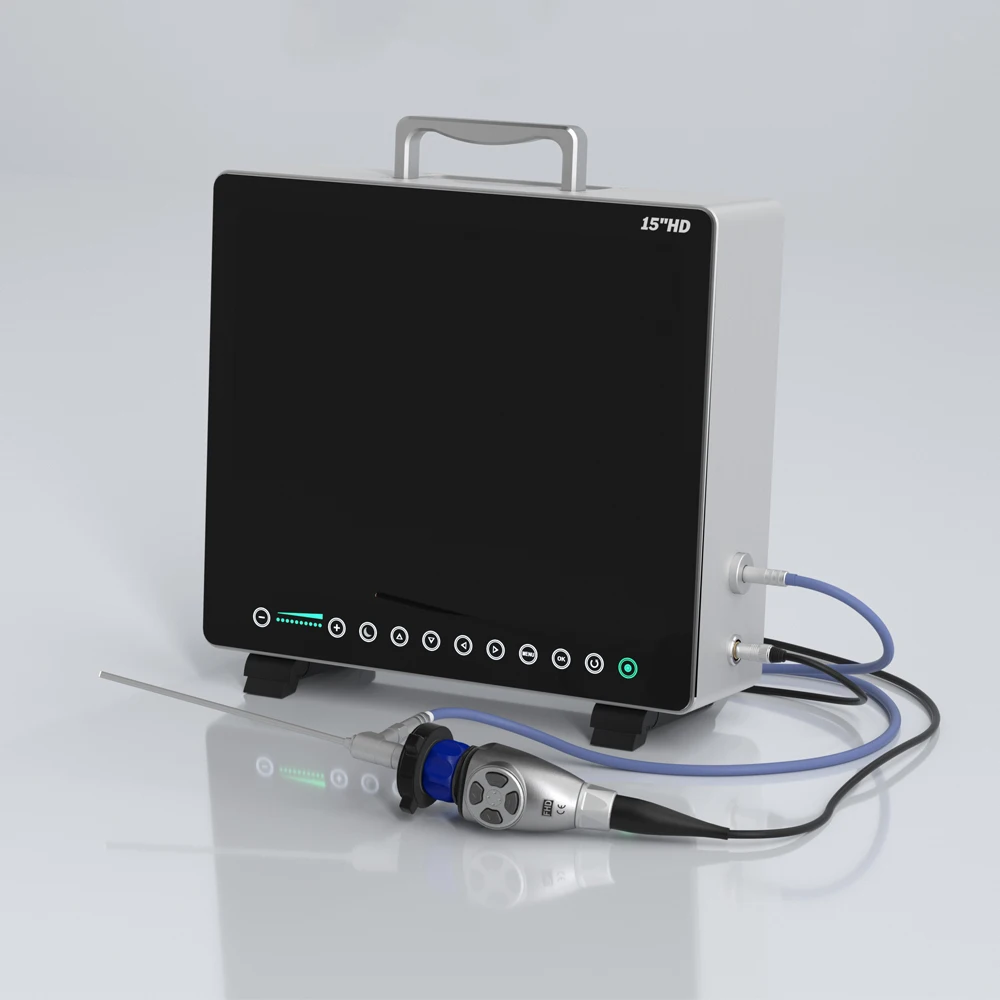 YKD-9115E 15inch FHD Portable Endoscopy System All-In-One Electric Power ENT Camera for Minimally Invasive Surgery