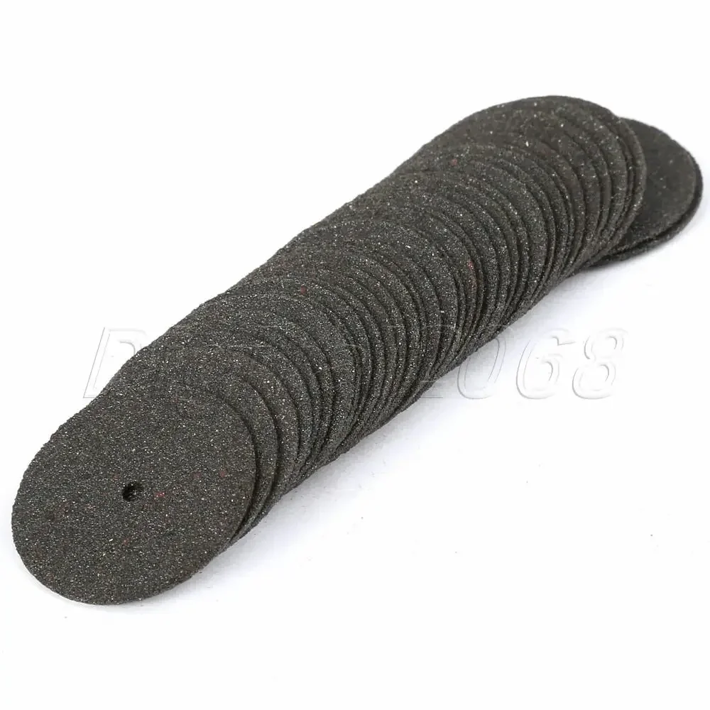 36Pcs per Tube Black 24mm Abrasive Disc Cutting Discs Reinforced Cut Off Grinding Wheels Metal /Plastic Rotary Blade Cutter Tool