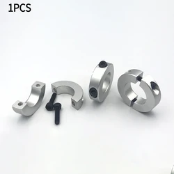 1pc Clamp Collar Double Split 6mm To 40mm Shaft Collar Clamp Type Collars Retaining Ring Double Split Setscrew Shaft Collar