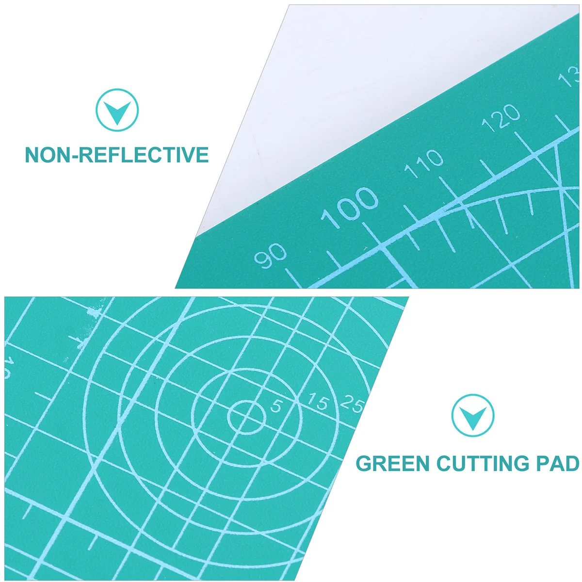 Estera de corte autocurativa de PVC, superficie antideslizante Flexible fuerte de 12x18 pulgadas para costura, corte de papel, artesanía, protección de mesa de Hobby