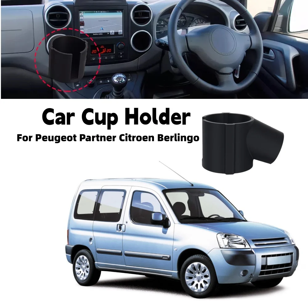 

RV Cup Holder Phone Mounts Holder Push-In Drink Bracket Car Interior Storage Accessories For Peugeot Partner Citroen Berlingo