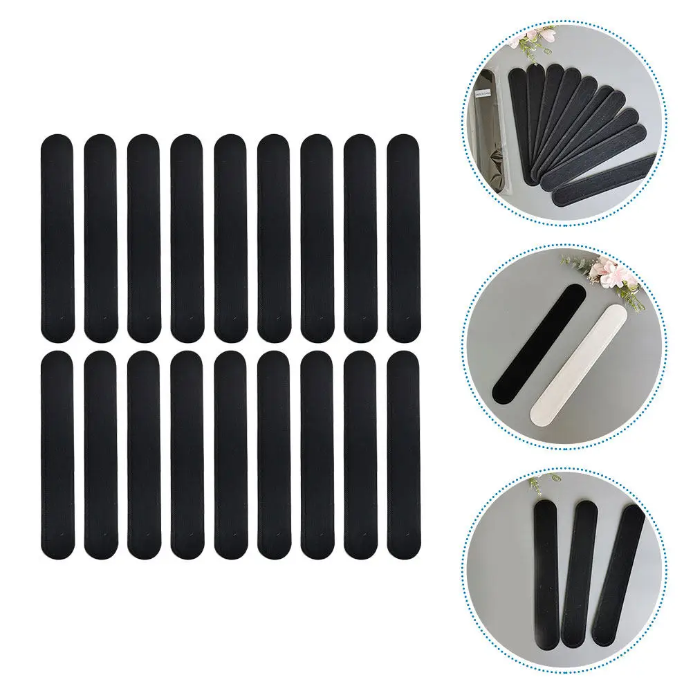 40Pcs Disposable Sweatband Hat Liner Pad Adhesive Sweat-Absorbing Sheet Ergonomic Design for Caps Hats Outdoor Exercise