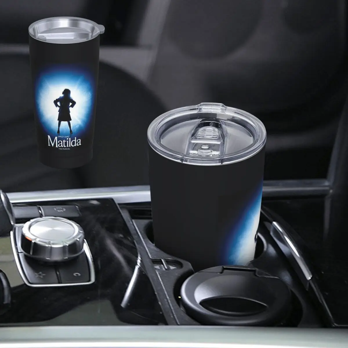 Roald Dahl Matilda The Musical Stainless Steel Tumbler Vacuum Insulated Mugs Thermal Cold Cups Straw With Lid 20oz