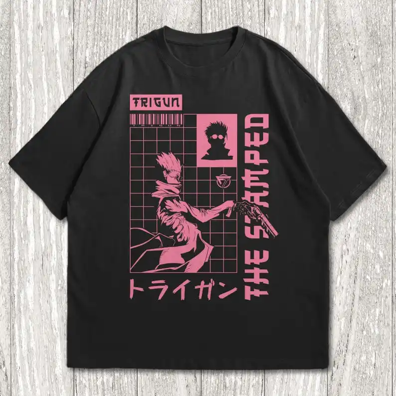 Trigun Shirt, Stampede T-shirt, Anime Vintage Special T-shirt Unisex,Anime Tee, Manga Shirt