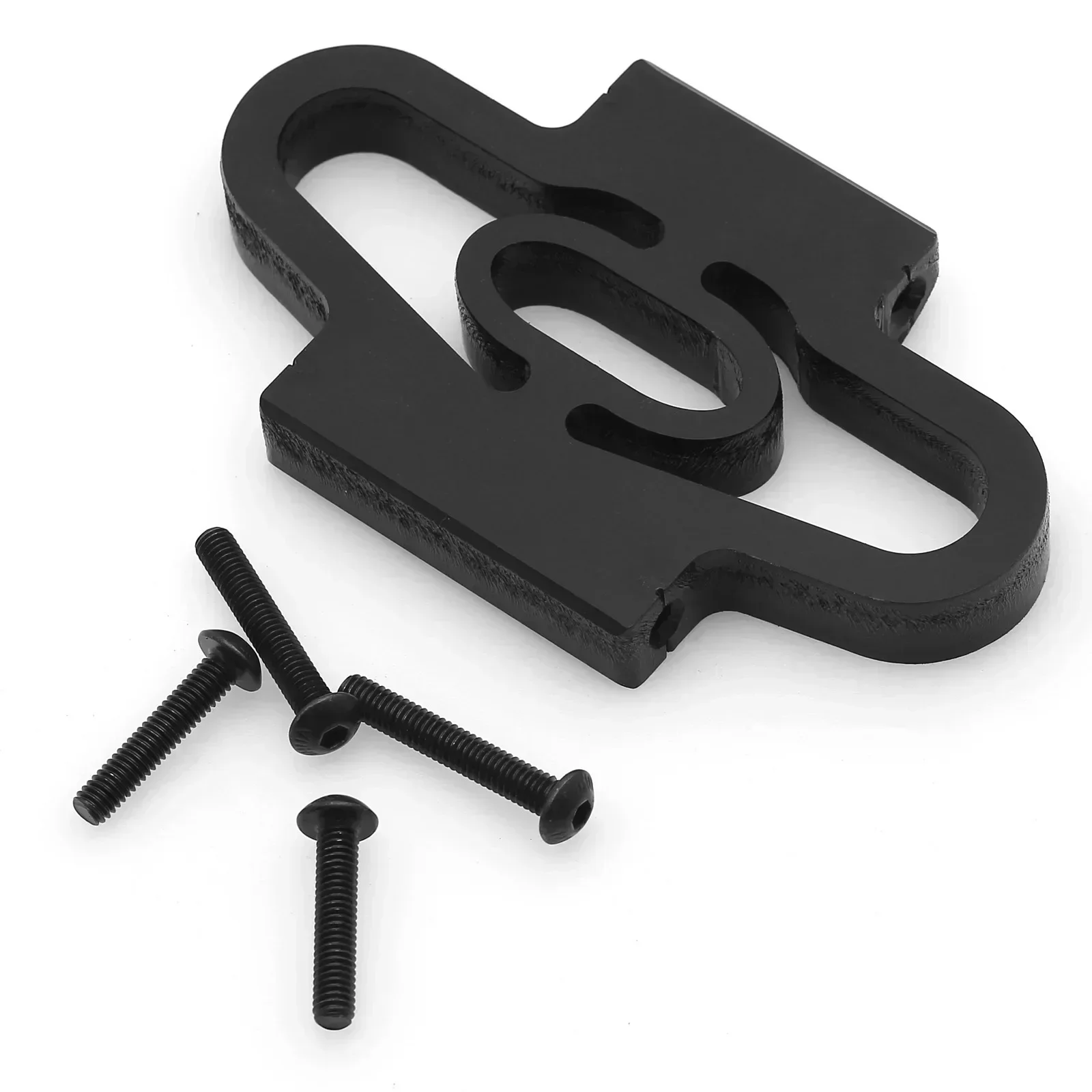 Supporto per spoiler in nylon Mateiral nero per TRXS 1/6 4WD XRT 8S 78086-4