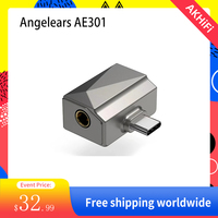 Angelears AE301 Nexus HIFI DAC Headphone Amplifier  USB C to 4.4mm Audio Adapter 32bit/384KHz/Avalon/Bravery/Blessing/DaVinci