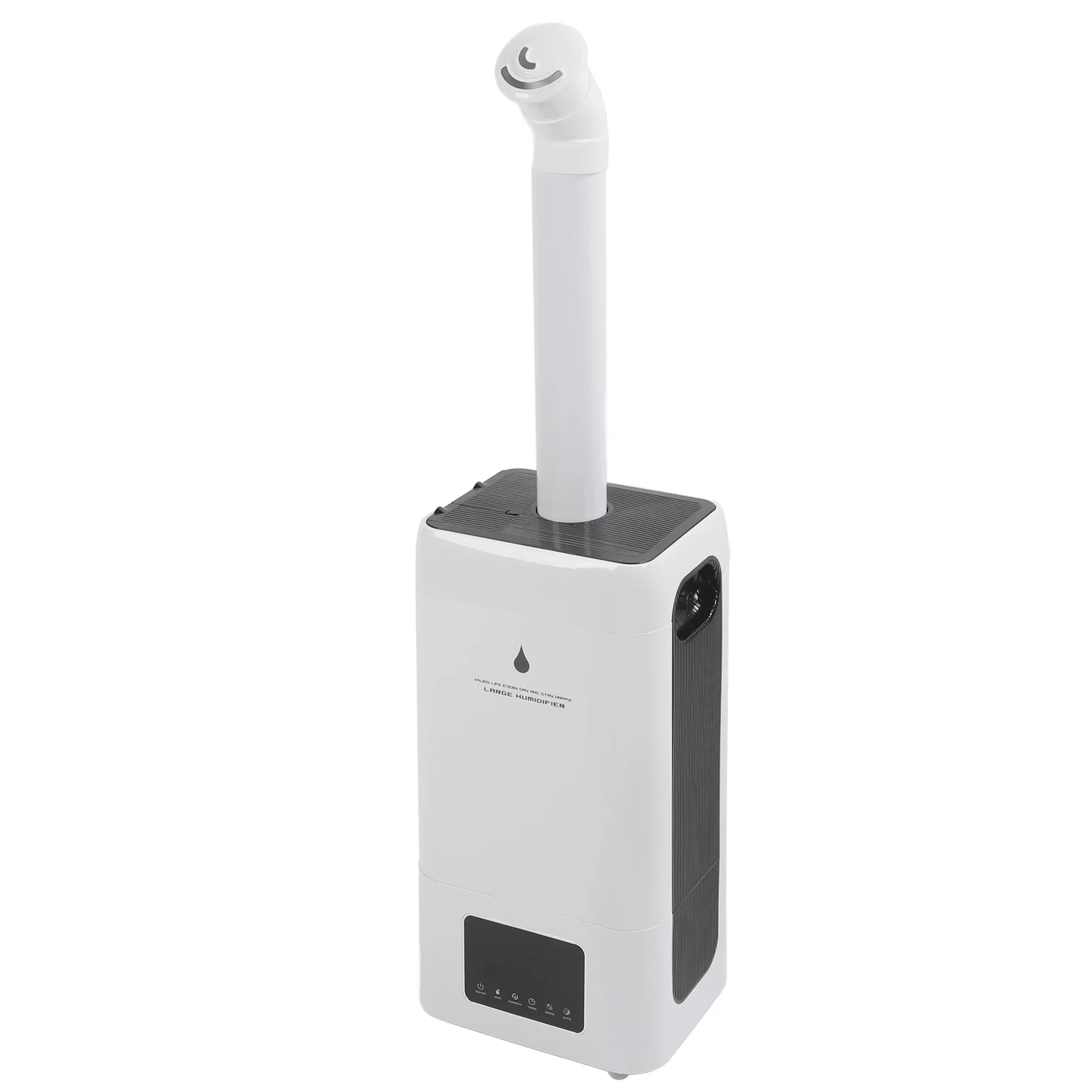 Humidificador industrial 100-240 V Fácil llenado de agua Placa de nebulización multicapa Humidificador de aire para uso comercial para 150 a