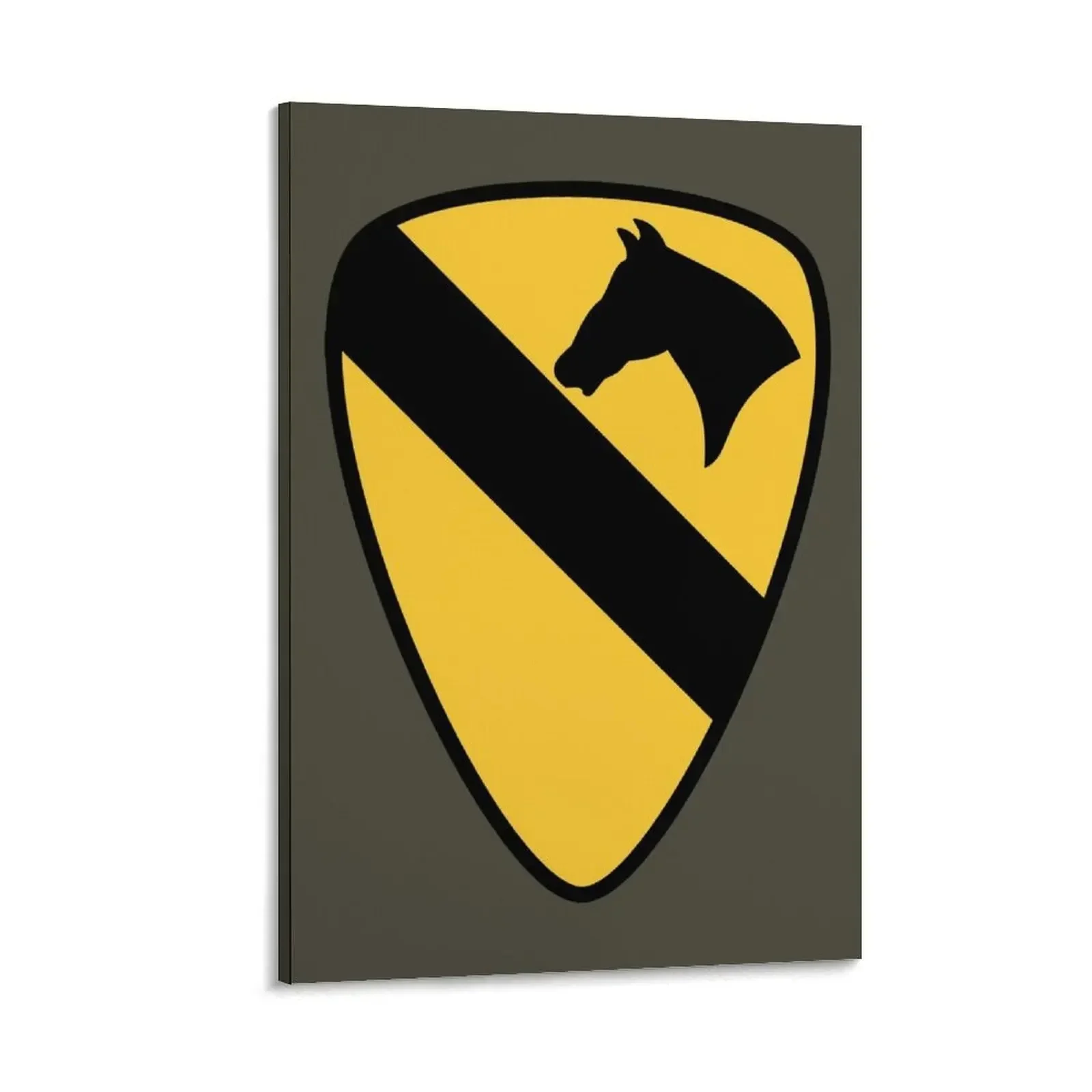 

1st Cavalry Division Canvas Painting Wall posters cute room decor home decors accessories aesthetic room
