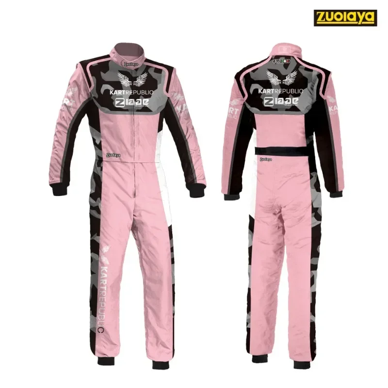 Summer Breathable Go Kart Off-road Beach Bike Riding Jumpsuit Rally Drifting Race Men Women Motorcycle Jacket Men Karting Suit