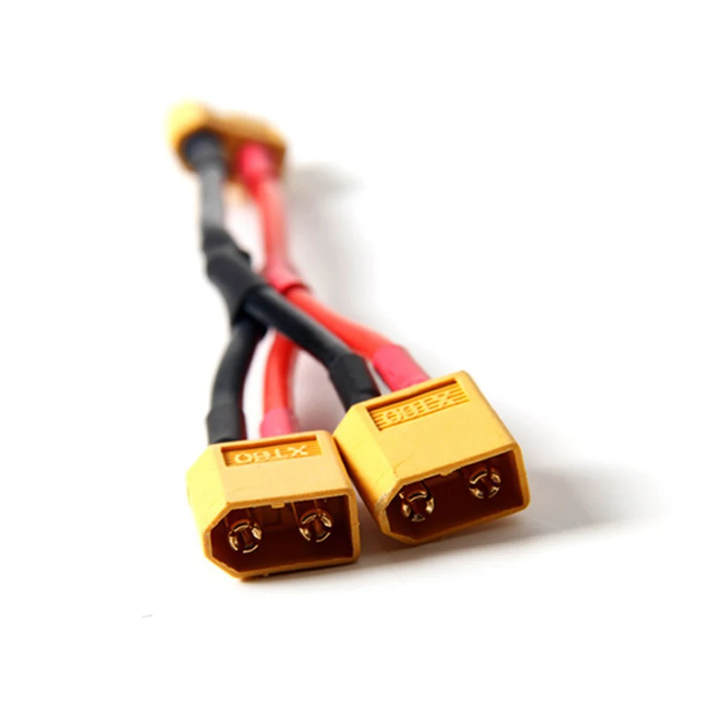 

Parallel Connector Cable Dual Y Splitter For Phantom Durable Hard Plastic Longer Flight Time Flexible Mounting Red