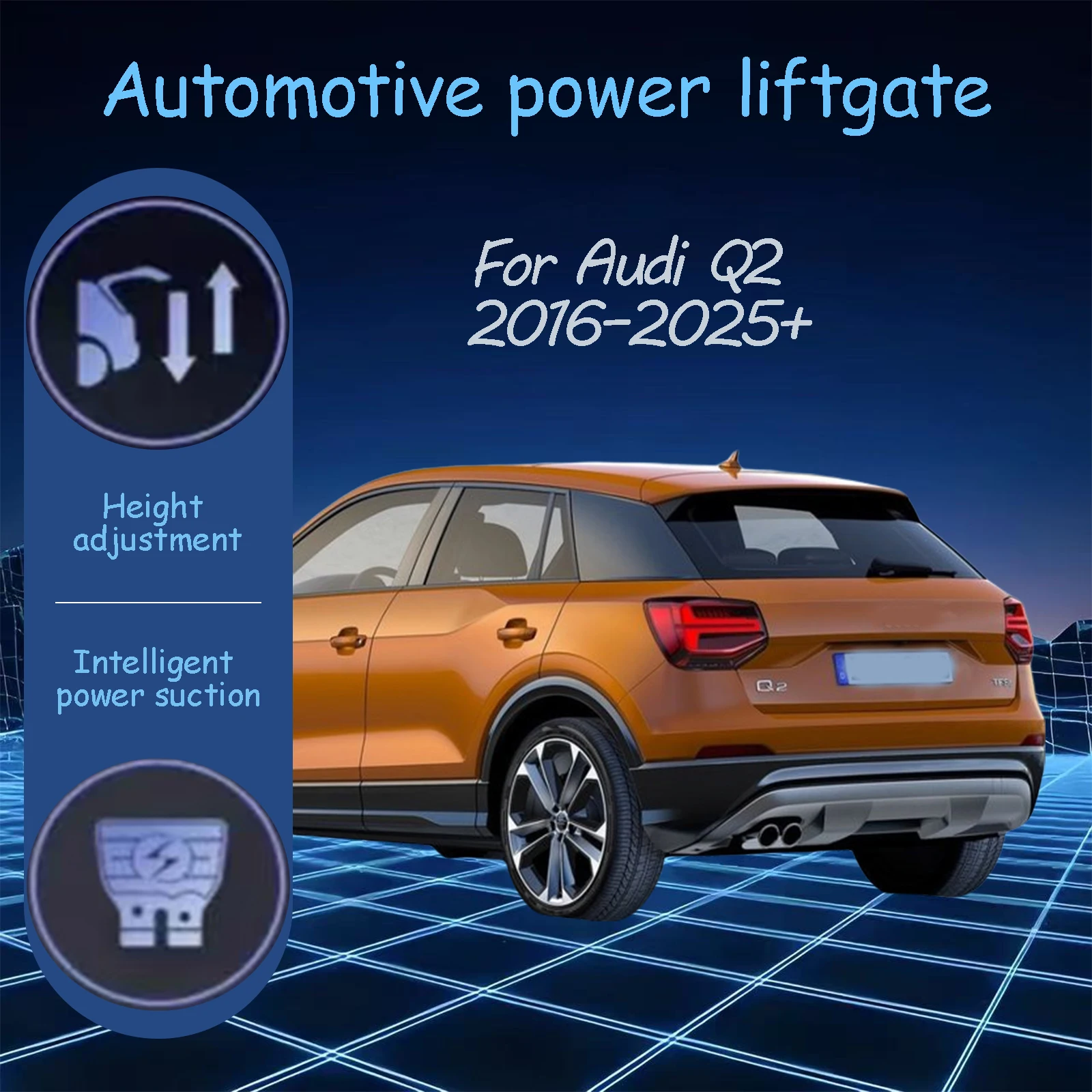 

For Audi Q2 2016-2025+ Electric tailgate automatic suction locks suitable Trunk modification system
