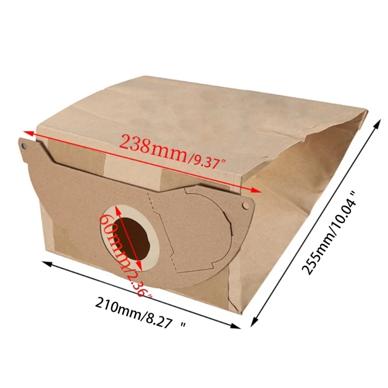 Запасные части для бумажного мешка для пыли для Karcher A2000/A2014/A2064/S2500/WD2210, дропшиппинг