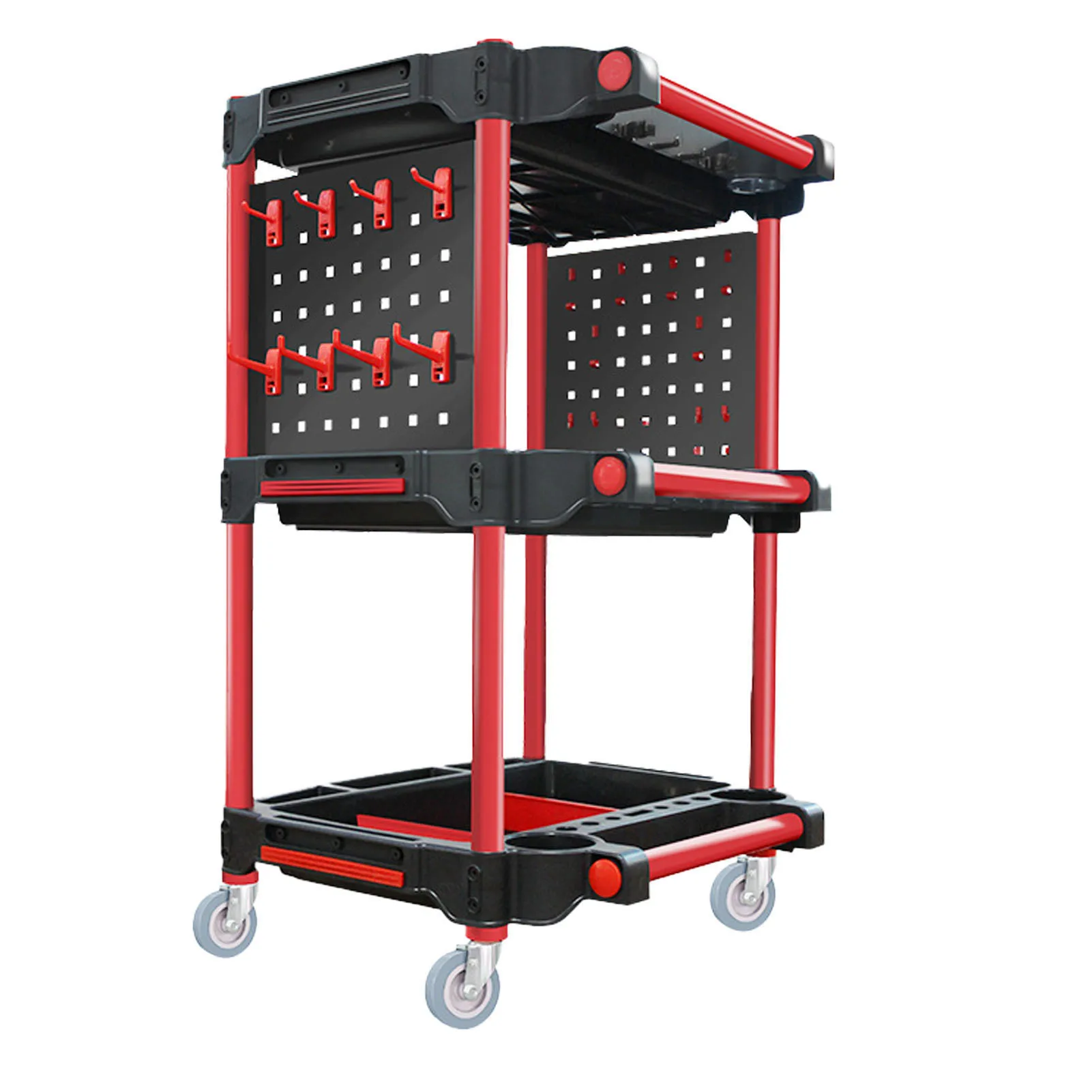 سيارة بالتفصيل عربة سيارة بالتفصيل أداة عربة 3 طبقات متعددة الوظائف البلاستيك غسيل السيارات التفاصيل عربة سيارة بالتفصيل أداة عربة