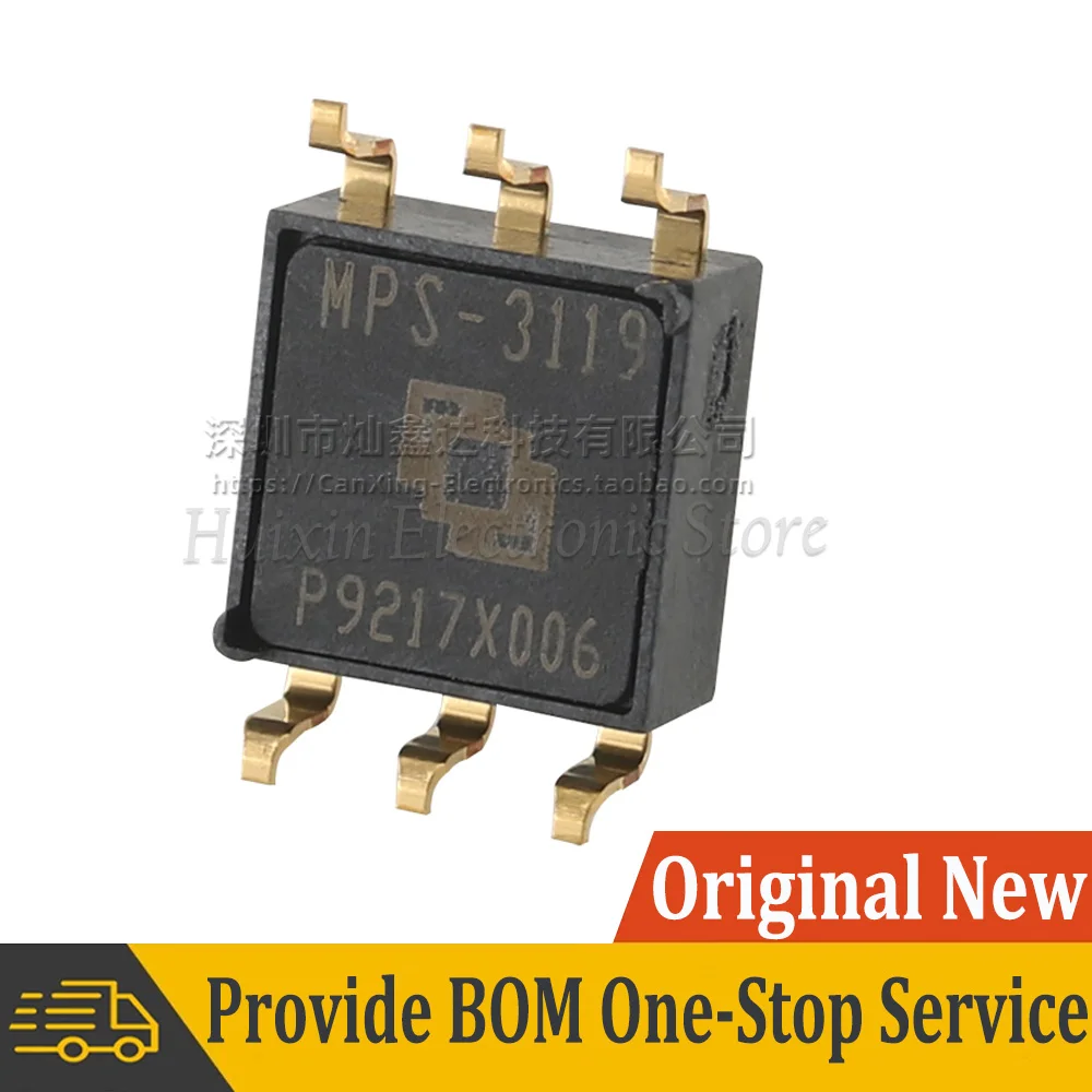 2pcs MPS-3119-006GC MPS-3119 SMD Monitor Pressure Sensor 40kPa For Electronic Blood Pressure Surface Mount SMT