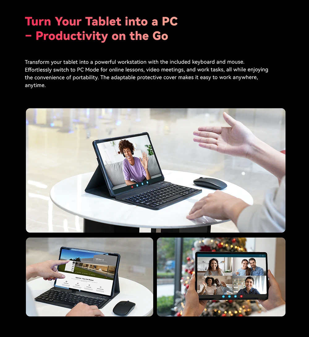 [Ship From UK]Cubot TAB 70 Tablet 10.95" HD+ Screen Android 14 Octa-Core 16GB(6+10) RAM 128GB ROM 8200mAh GPS Face ID Pad PC