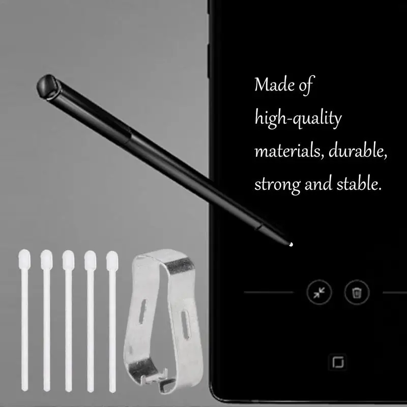 Pointes de stylet de remplacement pour TabS3 S4, 5 pièces, recharge, pointe souple, pointe originale, pour Samsung Note 9