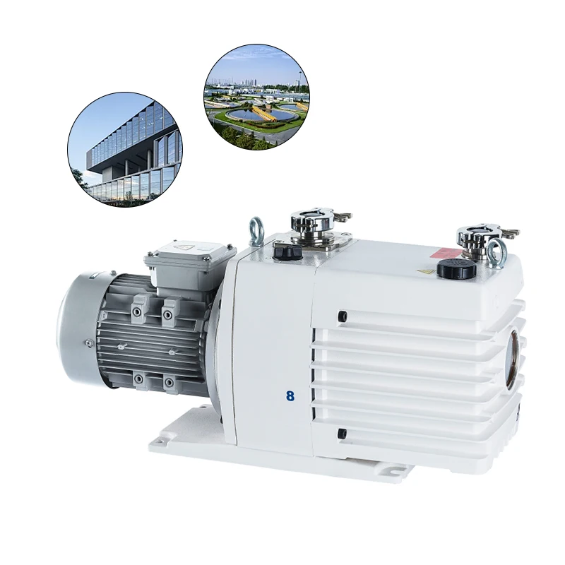Economical Low-Maintenance RVS-8 Rotary Vane Vacuum Pump 9.6L/S for Distillation
