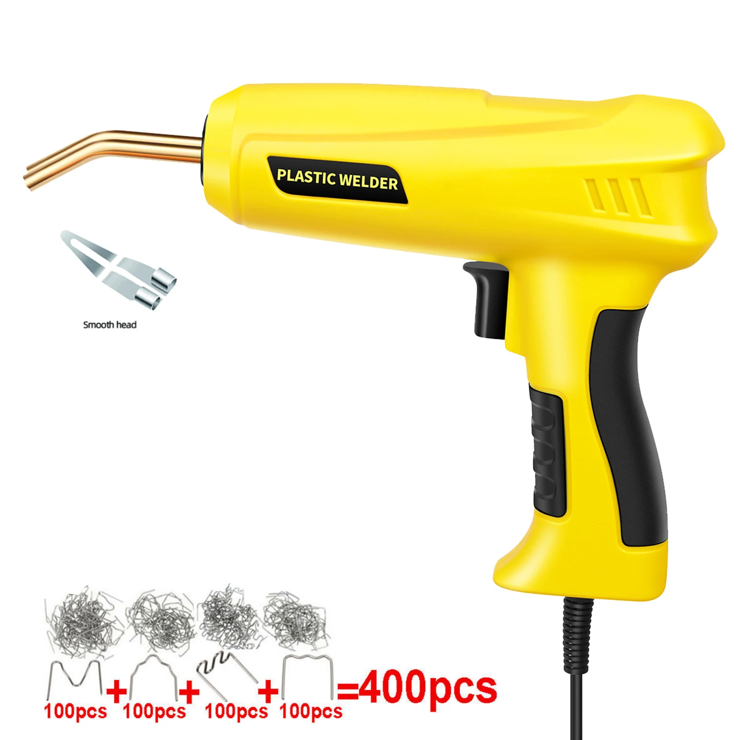 Verbeterde 200W Plastic Lasser Plastic Lasset, Hete Nietmachine KitPlastic Lasser Pistool Bumper Soldeerbout Nietjes PVC Auto Reparatie