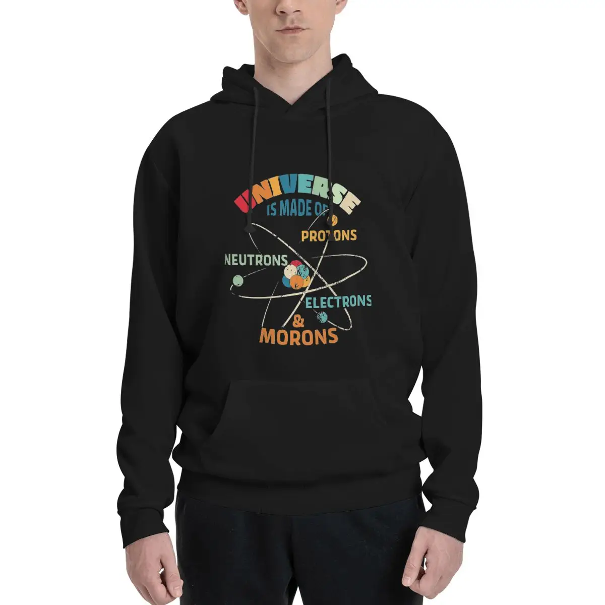 

Science Humor Elemental Jokes Polyester Hoodie Men's Sweatershirt Warm Dif Colors Sizes