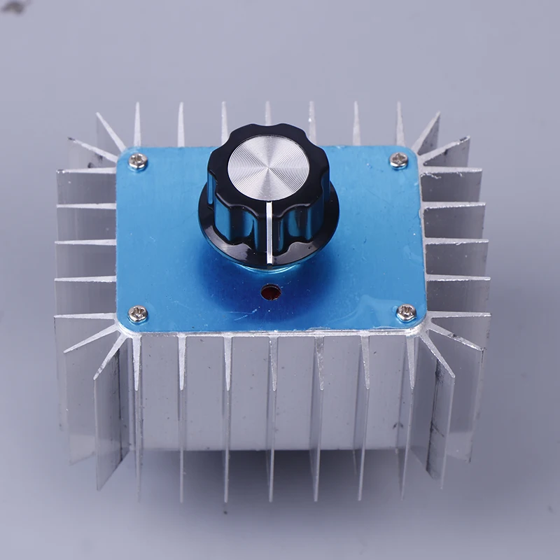 1pcs AC 220V 5000W SCR Voltage Regulator Controller LED Dimming Dimmers Thermostat 5000W Motor Speed Controller 220V