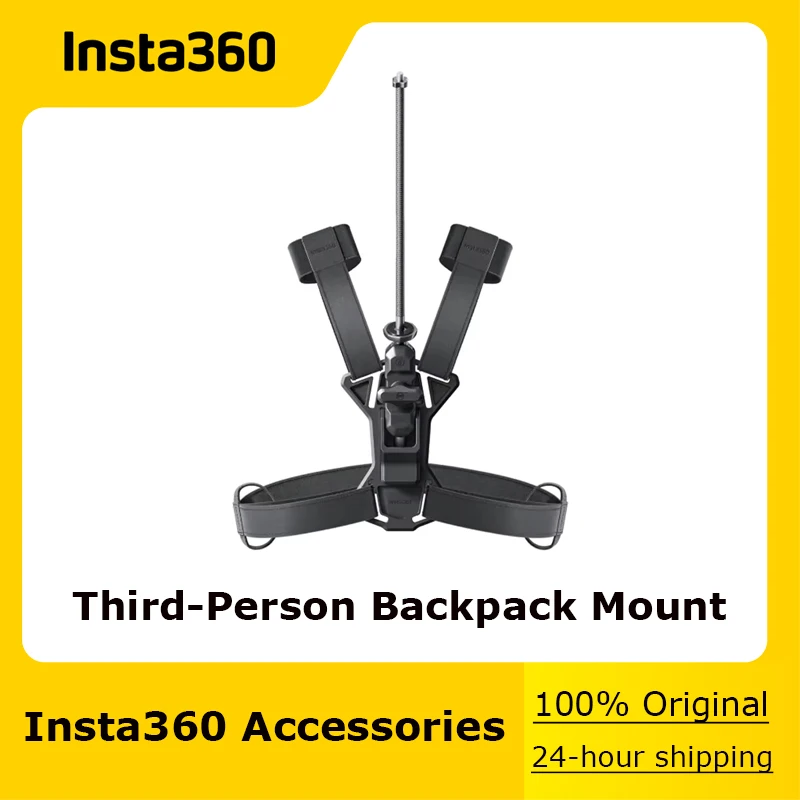 100% Original Insta360 Third-Person Backpack Mount, Lightweight construction, Shoot epic drone-like third-person shots