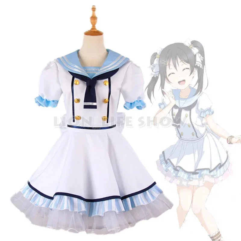 Love Live Lovelive Umi Kotori Nico Rin Eli โจรสลัดคอสเพลย์เครื่องแต่งกายชุดกะลาสี
