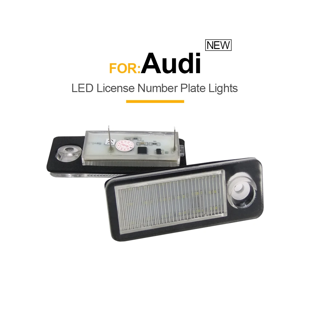 

Светодиодные фонари номерного знака автомобиля для 98-05 Audi A6 C5/4B Avant/Wagon RS6/RS6 Plus Performance Wagon OEM запасные части