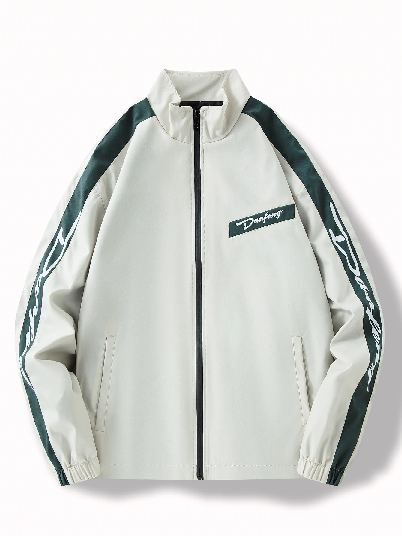 Chaqueta ligera con bloques de color para hombre, informal, de viaje, resistente al viento, resistente al desgaste, tela de alta calidad, regalo para novio