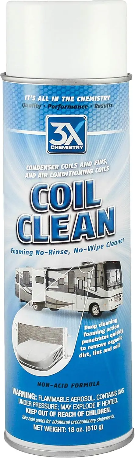 

Foaming Coil Cleaner 18 oz Removes Organic Odors No Harsh Fumes