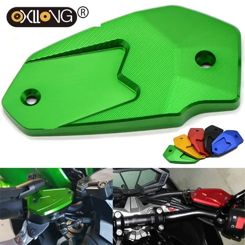 

Motorcycle Accessories Motorbike Brake Fluid Tank Cap Cover For Kawasaki ninja 650 ER-6N ER6N ER6F ER-6F Z800 Versys650 Z900