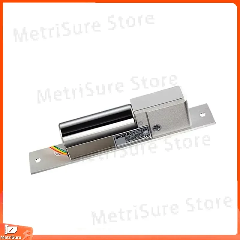 4 Wire Strike Lock with Gate Status Detection Output Timer Function Low Temperature Motorized Latch for Door Access