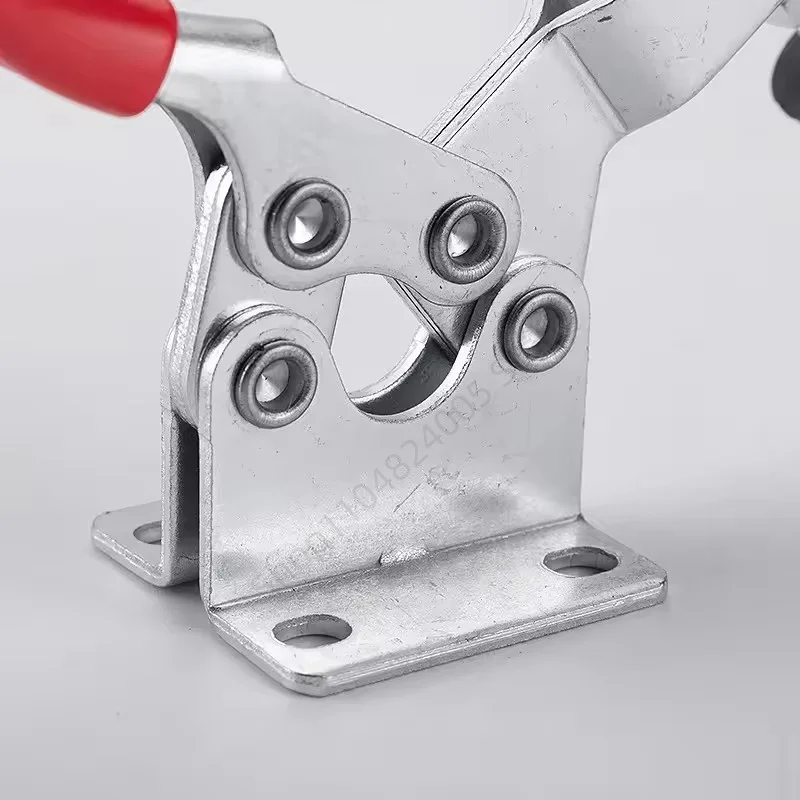 2Pcs GH-201/201A/201B/201C/225D Toggle Clamp Quick Release Horizontal Clamps Locking Lever Fastener Hand Tool Woodworking Clip