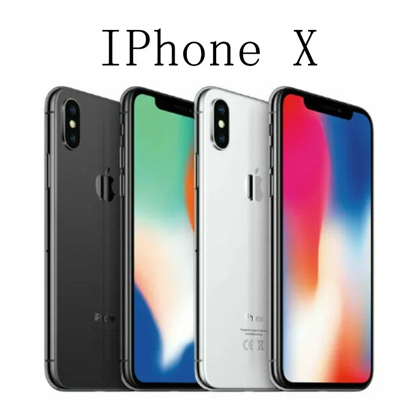 Unlocked Original iPhone X 4G IOS LTE CellPhone 64GB/256GB ROM 5.8