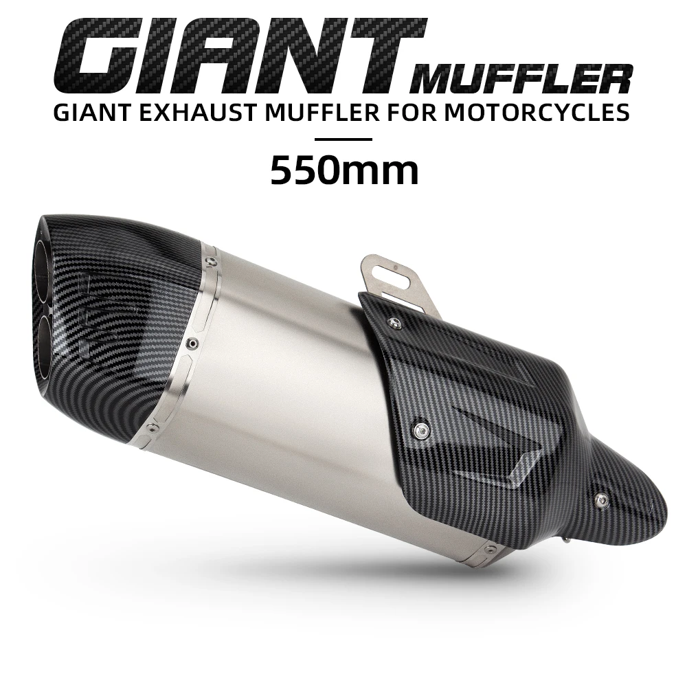 

Motorcycle Exhaust Muffler 51mm OFF-ROAD Moto Exhausts Tail Tube For F850GS 800 X PRO 800DSX Z1100SE TIGER 900 T700S
