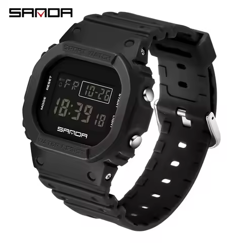 SANDA 2107 Fashion Top Brand G Style Digital Watch Men Waterproof Ms Sport Watches Boy Girl Electronic Watch Relogio Masculino