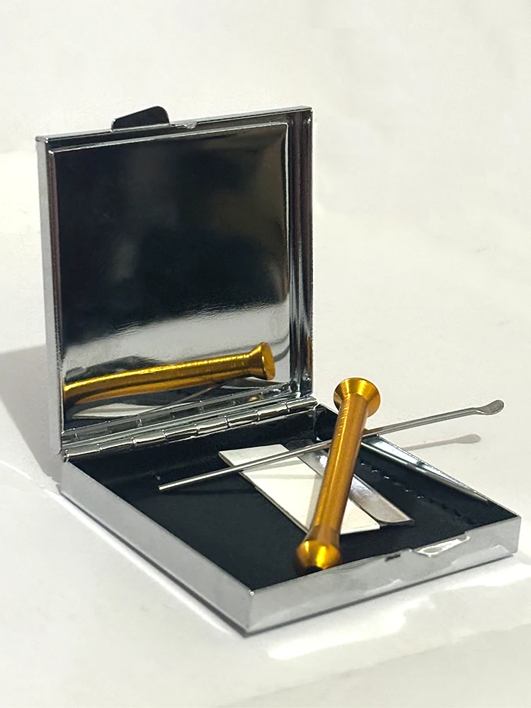 طقم صندوق تخزين كوكاينا، ملعقة ماكونهيرا إروفا، طقم تدخين بيبا #1