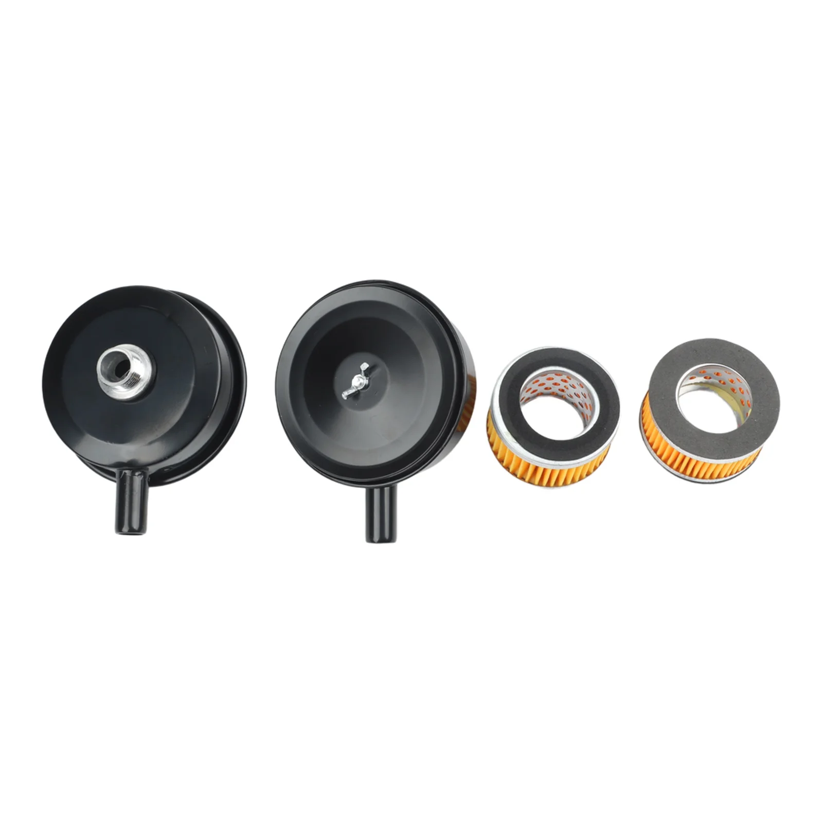 

2 Set Air Compressor Muffler & 20mm Intake Filter Accessories Muffler Filter Element Lawn Mower Parts Power Tool Accessories