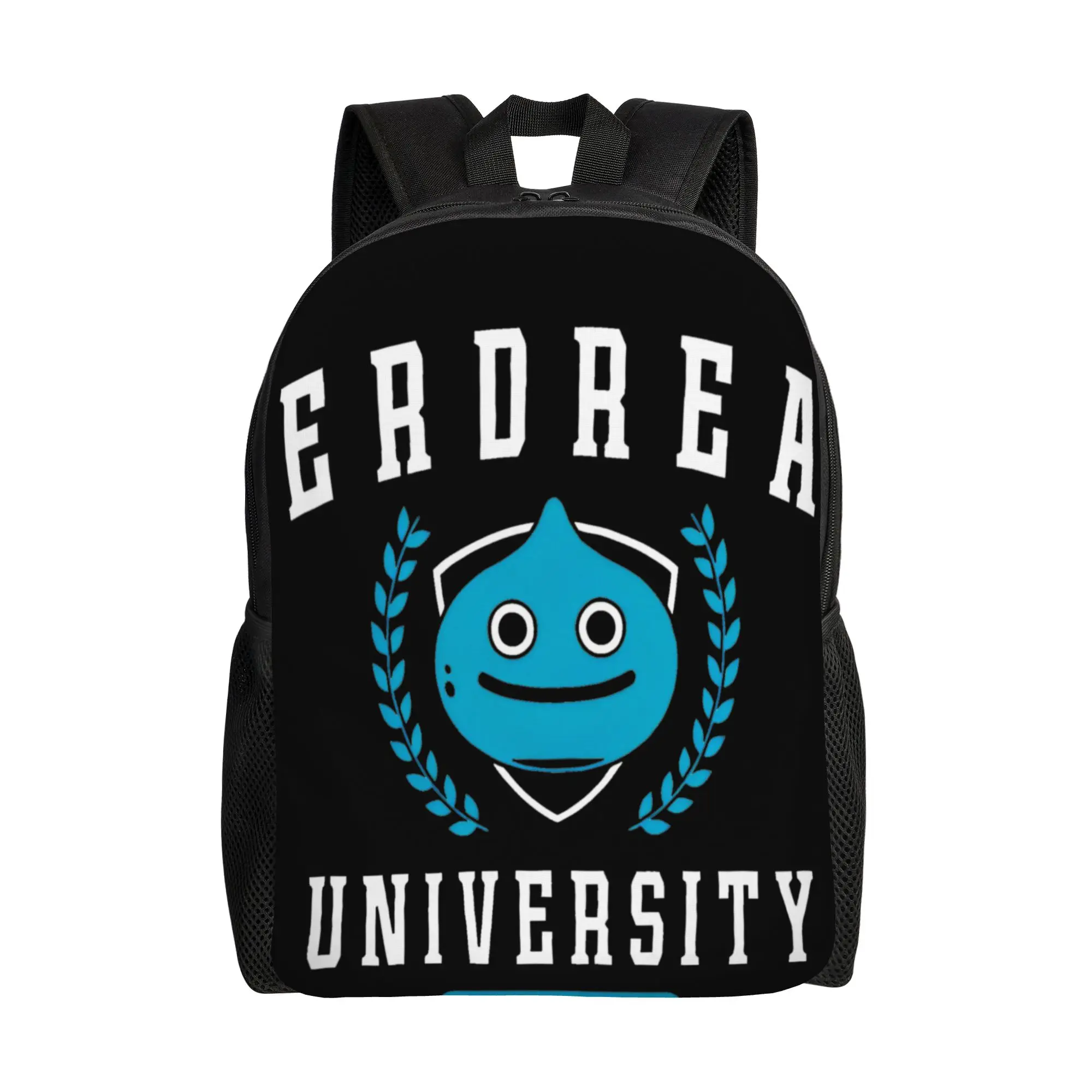 Erdrea Slime University Emblem Backpack  Student Polyester Hiking Backpacks Lightweight Casual School Bags Rucksack