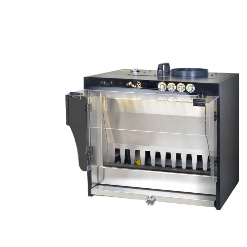 Type negative pressure workbench ventilation strong water curtain spray box color spraying on the star model figure