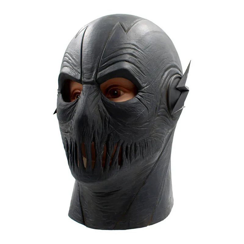 Movie Character Cosplay Zoom Mask Black Masks Latex Full Head Breathable Halloween Party Cosplay Costume Prop Xmas