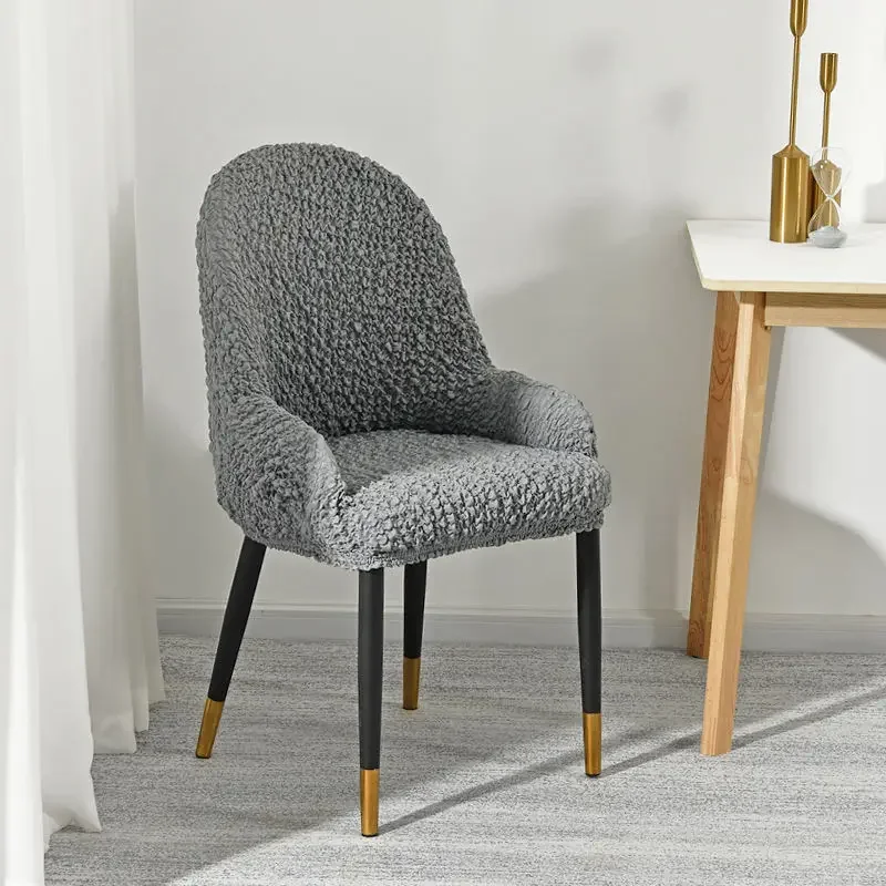 Modern Kitchen Chair Cover Elastic Spandex High Quality Dining Chair Covers Washable Office Computer Chair Beautification Cover