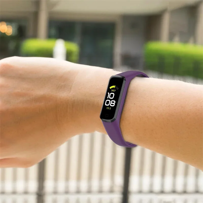 Correa deportiva de silicona para Samsung Galaxy Fit2, pulsera inteligente de repuesto, Correa para Samsung Galaxy Fit 2 SM R220
