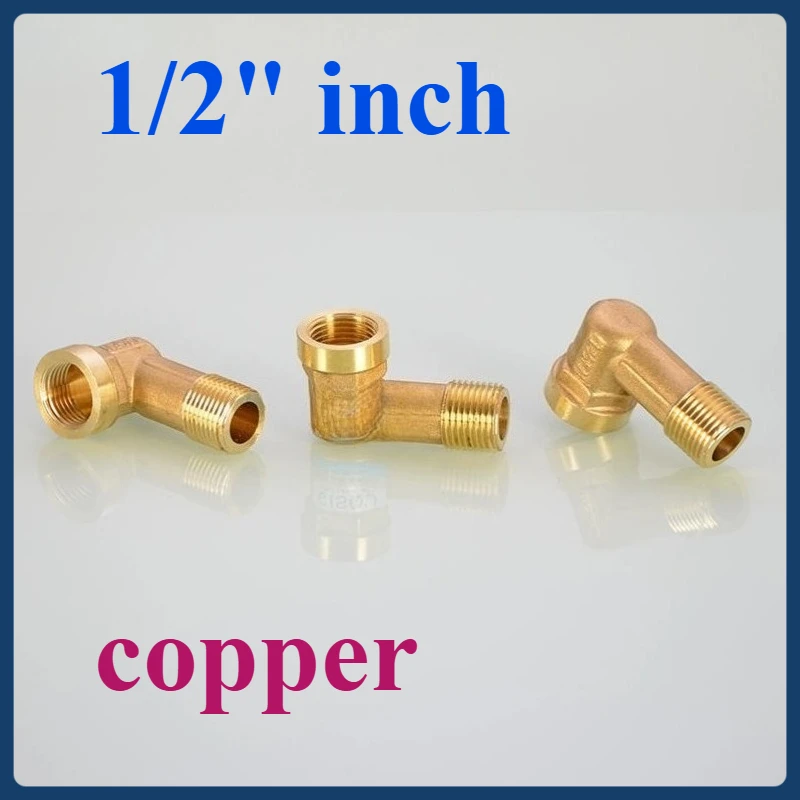 

4-Point Inner And Outer Wire Elbow Brass Lengthened And Thickened Double Outer Teeth Elbow Gas Water Pipe Accessories Joint