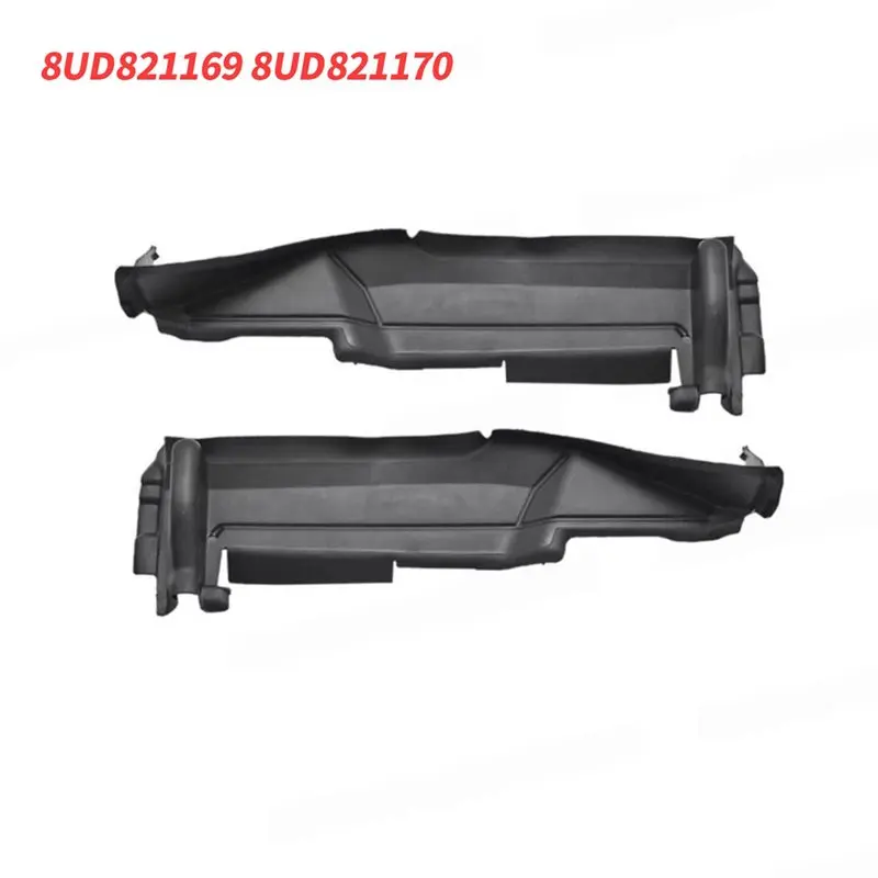 A13Z-Engine Side Water Deflector Cover 1 Pair 8UD821169 8UD821170 For Audi Q3 RSQ3 2013- 2018 Fender Seal Leaf Guide Plate