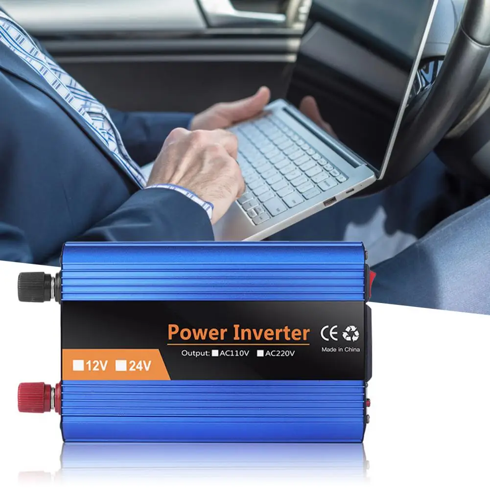 12000W Pure Sine Wave Power Inverter Fast Charging Car Inverter Voltage Transformer DC 12V 24V To AC 110V 220V Socket Converter