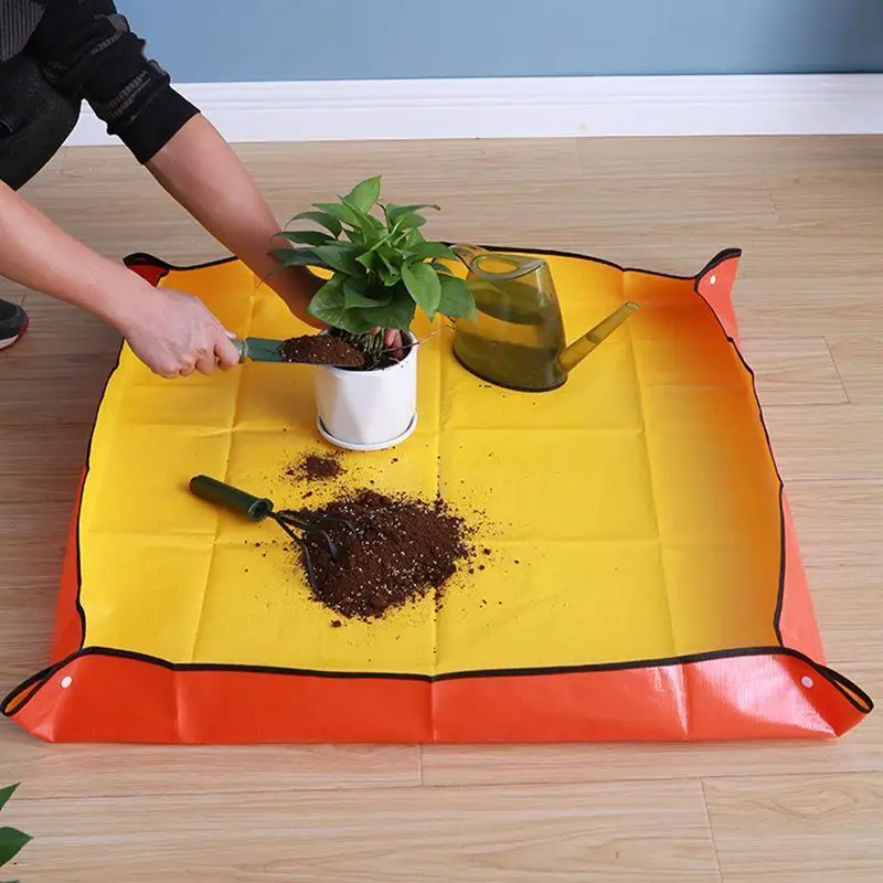 Plant regeneration mat Waterproof transplant mat Portable square foldable and easy to clean succulent transplant mat